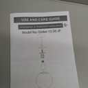 KoKo&Yukina 6 Inch Globe Pendant Light Nickel Globe Pendant Lights Kitchen Island Mid Century Light Fixture with Milky White Glass Shade for Dining Room Living Room