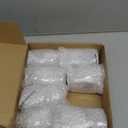 8 Pcs E26 Light Socket Porcelain Lamp Holder Socket Medium Keyless Threaded Base with Two Hole Flange Mounting and 6" Wire Indoor Garage Closet Lighting