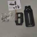 DSLR Camera L Bracket Vertical Horizontal Switching Tripod Quick Release Plate Compatible with Canon Nikon Sony DJI Osmo Ronin Zhiyun Stabilizer Tripod Monopod