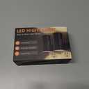 Led Night Lights Plug into Wall, 3000K/5000K Switchable, 2 Pack, Plug in Night Light, 0-100LM Dimmable Night Light, Modern Nightlights, Dusk To Dawn Sensor for Bedroom Bathroom Kitchen Stairs