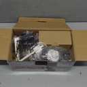 Cambom Rotary Cheese Grater Hand Crank Cheese Shredder for Fresh Cheese, Vegetable, Nuts,Non-slip Suction Base, Three Blades, Black