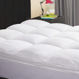 KARRISM Extra Thick Mattress Topper(Twin XL), Cooling Mattress Pad Cover Topper, 400TC Cotton Pillow Top (8-21Inch Deep Pocket)