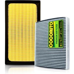 COCOAUTO Engine & Cabin Air Filter Kit for Lexus RX350h Hybrid (2023-2026), NX350h (2022-26), ES300h (2019-25), NX450h+ RX450h+ PHEV (2024-26), Replaces17801F0020, 1780177050, 8713958010