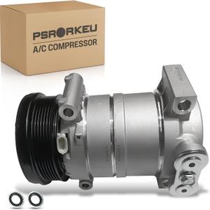 CO 20144C 57949 A/C Air Conditioner AC Compressor W/Clutch Fits for Chevrolet Astro 1996-2005 for GMC Safari 1996-2005 4.3L