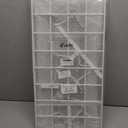 STORE FIXTURES DIRECT Countertop Gridwall Display, 12" W x 24" H, 10x 4" D Hooks, Metal, T-Shape Base, Portable, Assembly Required, White 