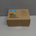 Veise KS02A Fingerprint Keyless Entry Door Lock, Auto Lock, Electronic Keypad Deadbolt for Front Door, Biometric, Anti-Peeping Password, Easy Install, Matte Black