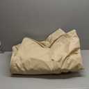 Vailge Rectangular/Oval Patio Table Cover, Heavy Duty and Waterproof Outdoor Lawn Patio Furniture Covers, Large Beige & Brown (Rectangle-72"L x 44"W x 23"H)