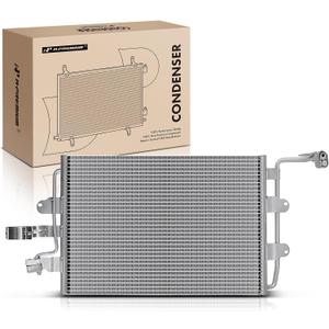 A-Premium Air Conditioning A/C Condenser Compatible with 1998-2006 Volkswagen Beetle 1.8L 1.9L 2.0L, Replace# 4932, 1C0820413