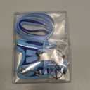 Cat Vest Harness and Leash Set for Walking Escape Proof, Adjustable Kitten Harness Breathable Mesh with Reflective Strips Harness for Kitty Puppy Bunny (Blue, XS)