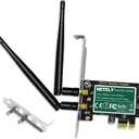 NETELY Dual Band Wireless-AC 1200Mbps PCIE WiFi Adapter with Bluetooth 4.2 for Windows 7, 8.x, 10, 11 64bit System Desktop PCs, 2.4GHz 300Mbps and 5GHz 867Mbps PCIE WiFi Card (NET-AC8265)