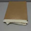 OWENIE Sheer Curtains 72 Inches Long 2 Panels Set, Light Filtering Sheer Curtain Rod Pocket Clear Drapes for Living Room Bedroom Window Sliding Door, Each 42 x 72 Inch, Cream