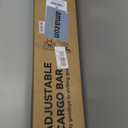 Adjustable Cargo Bar, 40" to 79" Non-Slip Truck Bed Divider, Cargo Bar for Pickup Truck Bed Cargo Bars for SUVs, Trailers, Vans, Comes with 2 Cargo Bars, 2 Dividers, 1 Cargo Net