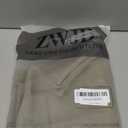 ZWJD Christmas Linen Throw Pillow Covers 26x26 Solid Handcrafted Striped Cushion Covers for Bed Soft Xmas Decorative Pillow Covers for Couch Bedroom Living Room Christmas Decor, (Olive Green)