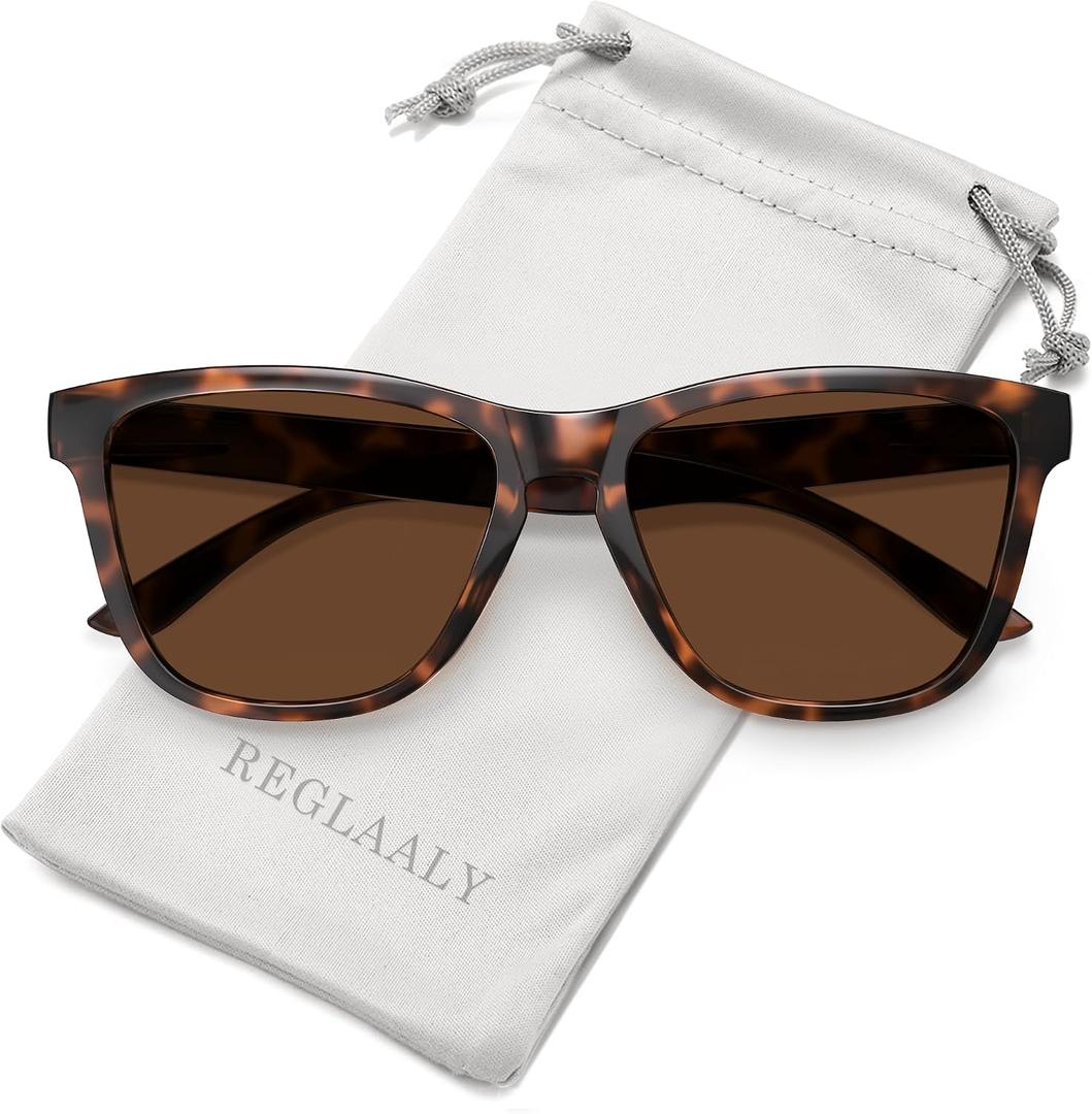 Polarized Sunglasses for Women Trendy Womens Sunglasses Classic Retro Designer Sun Glasses UV Protection Shades