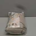 MIULEE Taupe Linen Curtains 96 Inch Long for Bedroom Living Room, Soft Thick Linen Textured Window Drapes Semi Sheer Light Filtering Back Tab Rod Pocket Burlap Look Farmhouse Country Decor, 2 Panels