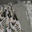 Yoofoss Baby Sleep Sack 0-6 Months Wearable Blanket for Babies 100% Organic Cotton 2-Way Zipper TOG 0.5 Toddler Sleeping Sack 3 Pack, Sleep Sacks (Small, Banana&Leaf&Green)