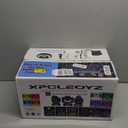 Stage Lights Moving Head Lights 8 Gobos 8 Colors 11 Channels 60W Spotlights DMX 512 with Sound Activated for Wedding DJ Party Stage Lighting 2PCS