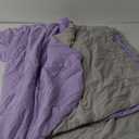 HOMFINE Cooling Comforter Twin Size, Purple Summer Cooling Blanket for Hot Sleepers and Night Sweats, Japanese Double-Sided Cold Tech Fabric Q-Max 0.45, Soft Breathable Silky Smooth Lightweight
