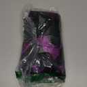 Black and Purple Bat Poncho Adult Size (1 Pc.) - Premium Material, One-Size-Fits-All, Perfect for Costume Parties & Halloween Events