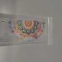 Compatible for Samsung Galaxy S24 Plus & S25 Plus Case for Women Cute Phone Funda Clear Design, S24+ / S25+ Cases Transparent Cool Kawaii Protective, Mandala Floral Decoration Henna Flower