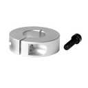 (Pack of 4) Shaft Collar Bore 25mm, Aluminum Alloy One Piece Shaft Collar Clamp Style, 45mm OD, 12mm Thickness, with M5 Set Screws