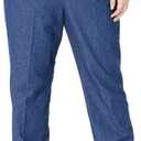 Chic Classic Collection Women's Plus Stretch Elastic Waist Pull-On Pant (26, Original Stonewash Denim)