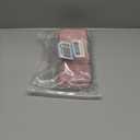 100 Pack Smell Proof Bags, Resealable Bags with Matte Window, Foil Pouch Stand Up Sealable Bags for PackagingPink,4" x 6"