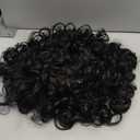 BingSing Short Curly Wig for Black Women Black Curly Bob Afro Wigs for Black Women Pixie Cut Wig Black Women Wigs
