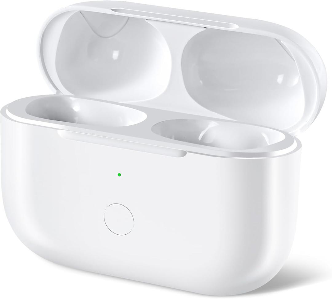 Wireless Charging Case Compatible with AirPod Pro 1st & 2nd Generation with USB-C, Air Pod Pro 2 1 Charger Case Replacement with Bluetooth Pairing Sync Button,with Type-C