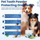 Effves Dog Dental Powder – Advanced Formula for Tartar Control & Breath Freshening – Complete Oral Care for Small to Large Dogs