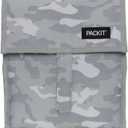 Freezable Lunch Bag, Tonal Camo Gray