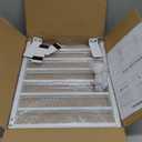 Freestanding Short Dog Gate - No Drill Pressure Mount, 13" Tall Small Pet Gate Easily Step Over, 16"- 30'' Width Expandable Metal Small Puppy Gate for Stairs, Doorways, Kitchen, House, Indoor/Outdoor