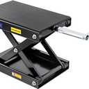 1200 LBS Motorcycle Jack, Motorcycle Lift Stand for Dirt Bike ATV,Scissor Jack with Crank Handle and Breaker Bar (Without Dolly)