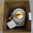 Candle Warmer Lamp, with 2 Bulbs,Timer & Dimmer,Compatible with Large Yankee Candle Jars,3 Wick Candles,Height Adjustable Electric Top Candle Melter,White,110-120v