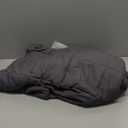 Topcee Weighted Blanket for Adults (20 lbs, 60" x 80") Queen Size Soft Cooling Heavy Blanket Sleeping, Apply to 190-210 lbs Body, Thick Breathable Blanket with Glass Bead, Easy Care (00-dark Grey)