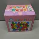 [ 6 Surprise Golden Eggs ] 100 Pack Prefilled Easter Eggs with Assorted Toys Inside, 100 Plastic Easter Eggs Fillers with Toys, Pre-filled Easter Egg Hunt Stuffed, Easter Basket Stuffers