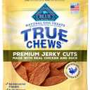 Blue Buffalo True Chews Premium Jerky Cuts Dog Treats, Made in the USA with Natural Ingredients, Duck, 12-oz Bag
