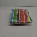 DII Vinyl Tabletop Collection Indoor/Outdoor Spill-Proof Flannel Backed Tablecloth, Rectangle, 60x102, Summer Stripe
