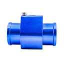 2 x Water Temp Joint Pipe Adapter, Temperature Gauge Radiator Sensor Adaptor with Hose Clamps (40mm)