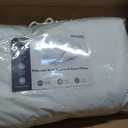 Hotel Feather and Down King Size Bed Pillow Set (2 Pack)