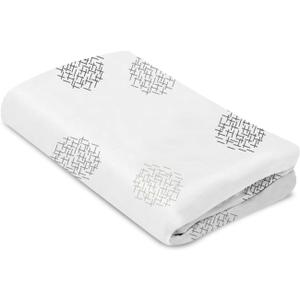 4moms Breeze Bassinet Sheets, Machine Washable and 100% Cotton, White
