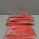 Sanwuta 9 Pcs Makeup Bags Bulk PU Double Zippers Cosmetic Bag Makeup Toiletry Small Pouch Portable Travel Organizers Case for Women Bridesmaid Proposal Gifts(Red)