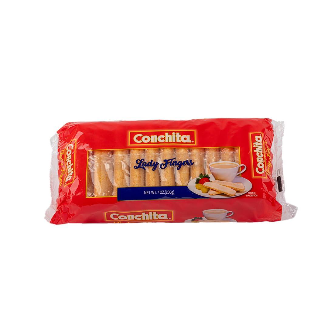 Conchita Lady Fingers - Classic Caribbean Grocery Cookies - 7 oz (Pack of 1) (EXP 11/12/26)