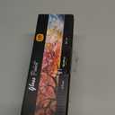 Nicpro 18 Colors Stained Glass Paint Set, 1oz / 30ml Waterproof Acrylic Enamel & Ceramic Glass Painting Kit for Arts on Transparent Wine Glasses Jars Windows with 6 Brushes & 1 Palette, Opaque Finish