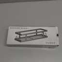 Adhesive Shower Caddy,Shower Shelves with Soap Holder and 12 Hooks,Rustproof No Drilling Bathroom Organizer and Storage,Black,3 Pack