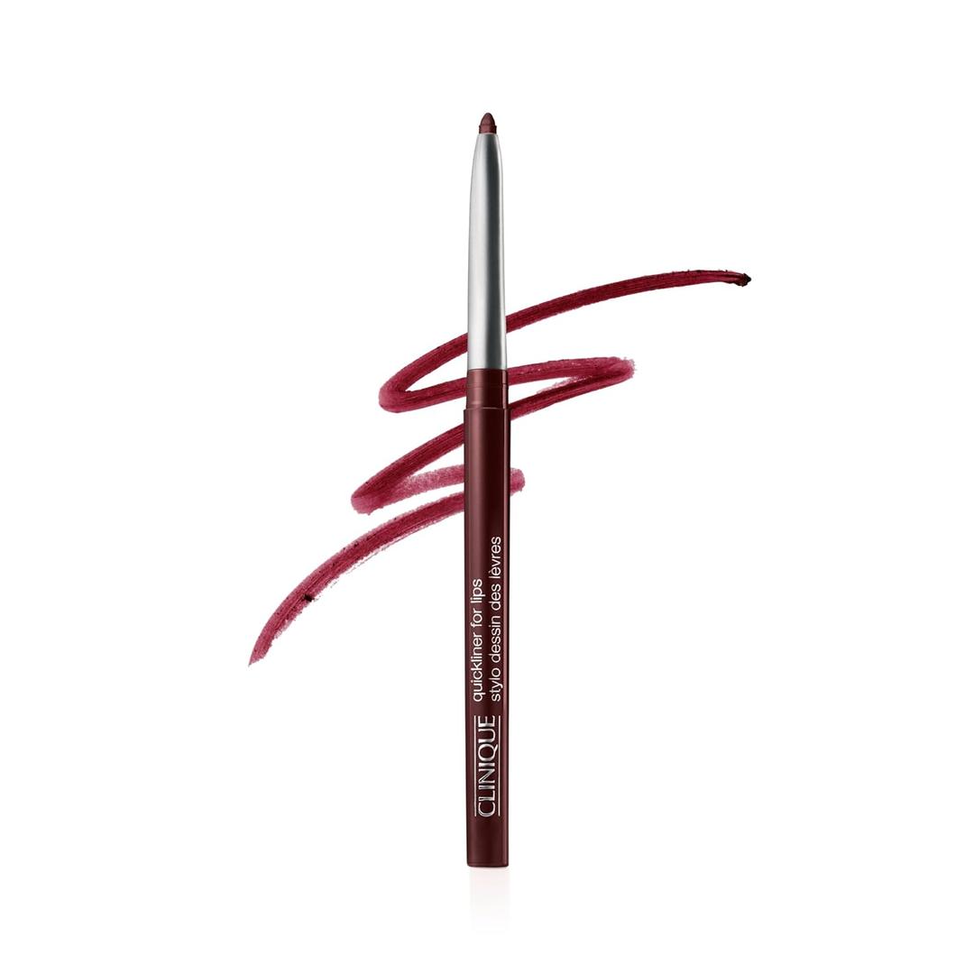 Clinique Long Lasting Quickliner Lip Liner | Non-Drying + No Sharpening, Black Honey