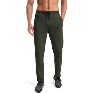 LINLANG EN Men's Hiking Sweatpants Joggers Athletic Pants Stretch Workout Jogging Running Gym Traning Track Pants, 2XL