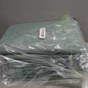 Tribeca Living Yarn Dyed 100% Cotton King Flannel Bed Sheet Set, Velvety Soft Portuguese Flannel Sheets, Extra Deep Pocket 4-Piece Bedding Set, 180-GSM Cozy Flannel, Heather Evergreen