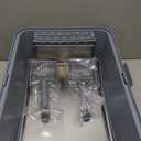 2PACK Stainless Steel Litter Box, Metal Litter Boxs with Lid High Sides, XL Extra Large Litter Box for Big Cats, Never Absorbs Odors, Leak-Proof, Stain-Free, Rust-Free, Easy to Clean, Scoop Included