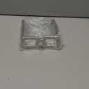 Modern Day Accents 5807 Gafas Square Silver Spectacles Decor, Bookshelf Decor, Room Decor, Home Decor, Desk Decor, Tabletop Sculpture, Staging Decor, Living Room Decor, 6.25" L 7.5" W 2.5" H